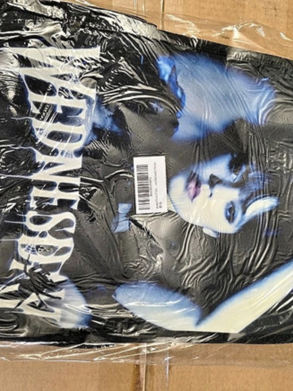 Graphic Backpack in Black & Blue NWT